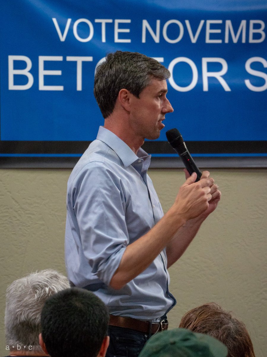 indivisibleAMA's tweet photo. Beto Amarillo Town Hall • 5/13 @BetoORourke https://t.co/azmCSferZE