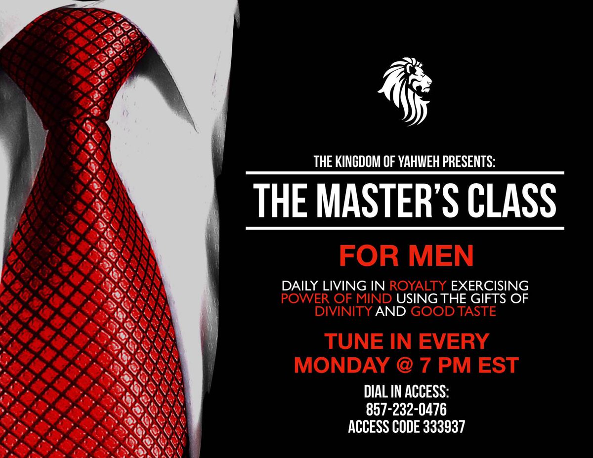 LuxPreston's tweet photo. Retweeted Prime Minister YBYBY (@PrimeMnstrYBYBY):

Monday's game is about to get a huge makeover. #MensClass #TheMastersClassForMen #KingdomOfYahweh #FriendThatSticksCloserThanABrother #CommunityBuilding #BeBold #BeScene https://t.co/jwrA2K2AHE