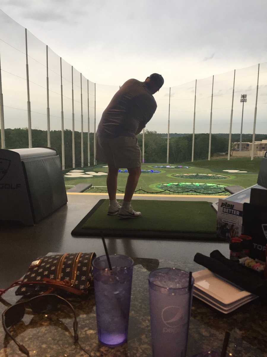 LakersGolf's tweet photo. Laker golf at TOPGOLF! Coach Horne racking up the points!! https://t.co/g73deD7wqE