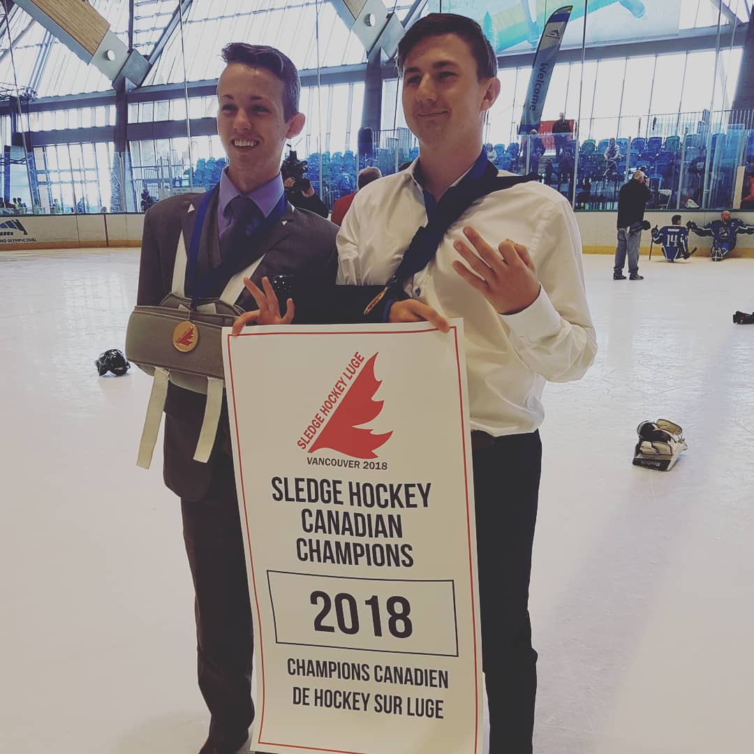 AlbertaSledge's tweet photo. Needless to say our last day was an amazing one for all as we took home our 3rd #CSHC Gold Medal & kept our #undefeated record of 14-0 for the last 3 years!! π₯π₯π₯
Congratulations to @CDol16 for receiving Player Of The Game!
#3peat #2016CSHCchamps #2017CSHCchamps #2018CSHCchamps https://t.co/hPw3MJ4KQg
