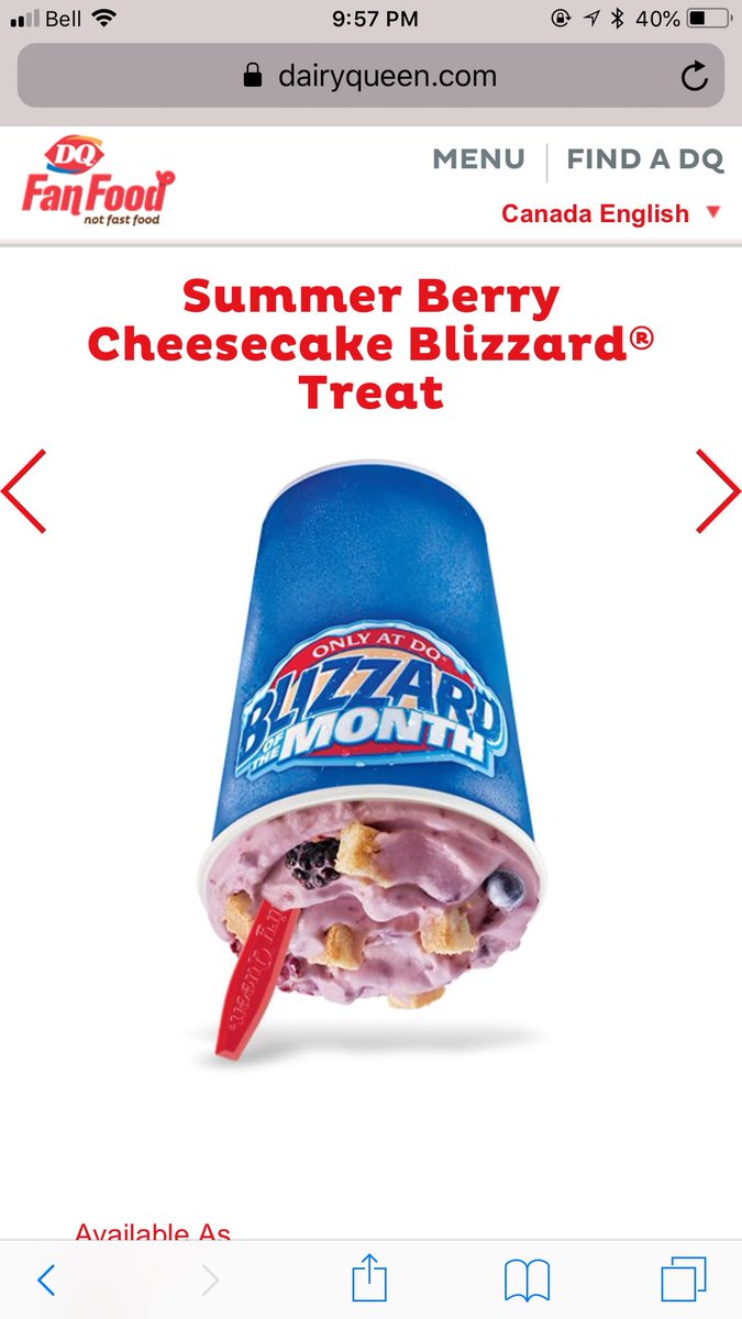 RobbieLee_14's tweet photo. You vs. The guy she told you not to worry about... @DairyQueen #NoCheesecakeBits #TwoBlackberries #ThatsAll #SummerVanillaBlizzard??? https://t.co/Yvk46QifVk