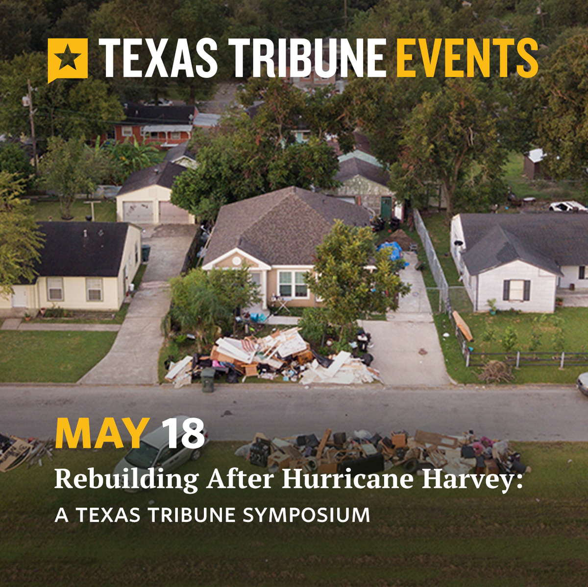 TexasTribune's tweet photo. We're heading to Corpus Christi for a daylong discussion on rebuilding the Gulf Coast after #HurricaneHarvey. Join us on May 18: https://t.co/6aC55yNFaP #ttevents https://t.co/lDr7gCXZKr