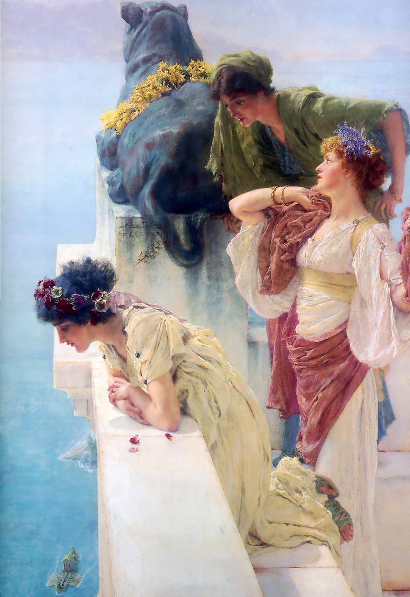 ATX_Fine_Arts's tweet image. Alma-Tadema had a successful career and was lavished with personal and professional honors in his lifetime. #loversofart #mondayart #atxfinearts