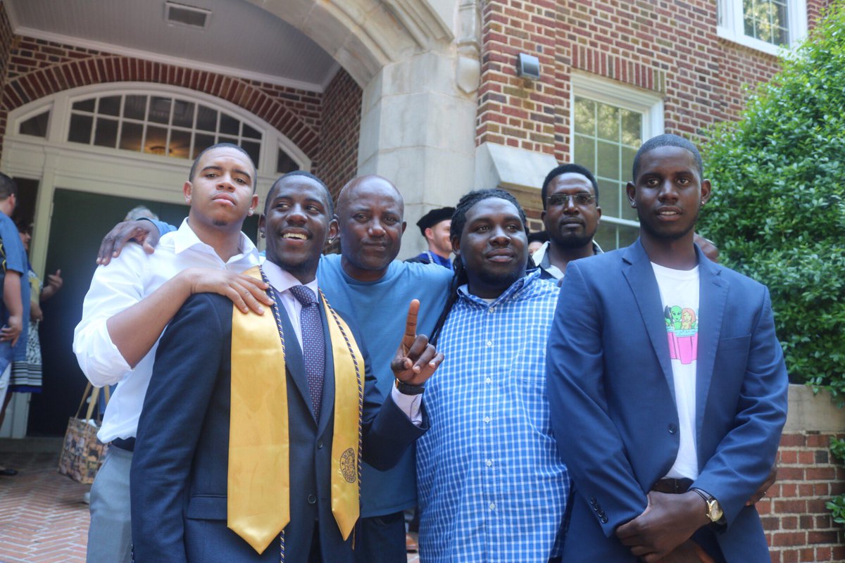 FindMeInTh3Sand's tweet photo. Thank you @WingateUniv for the many blessings and lessons! Forever a dog #OneDog 👨🏿‍🎓🐶 https://t.co/Tm1nfeah4h
