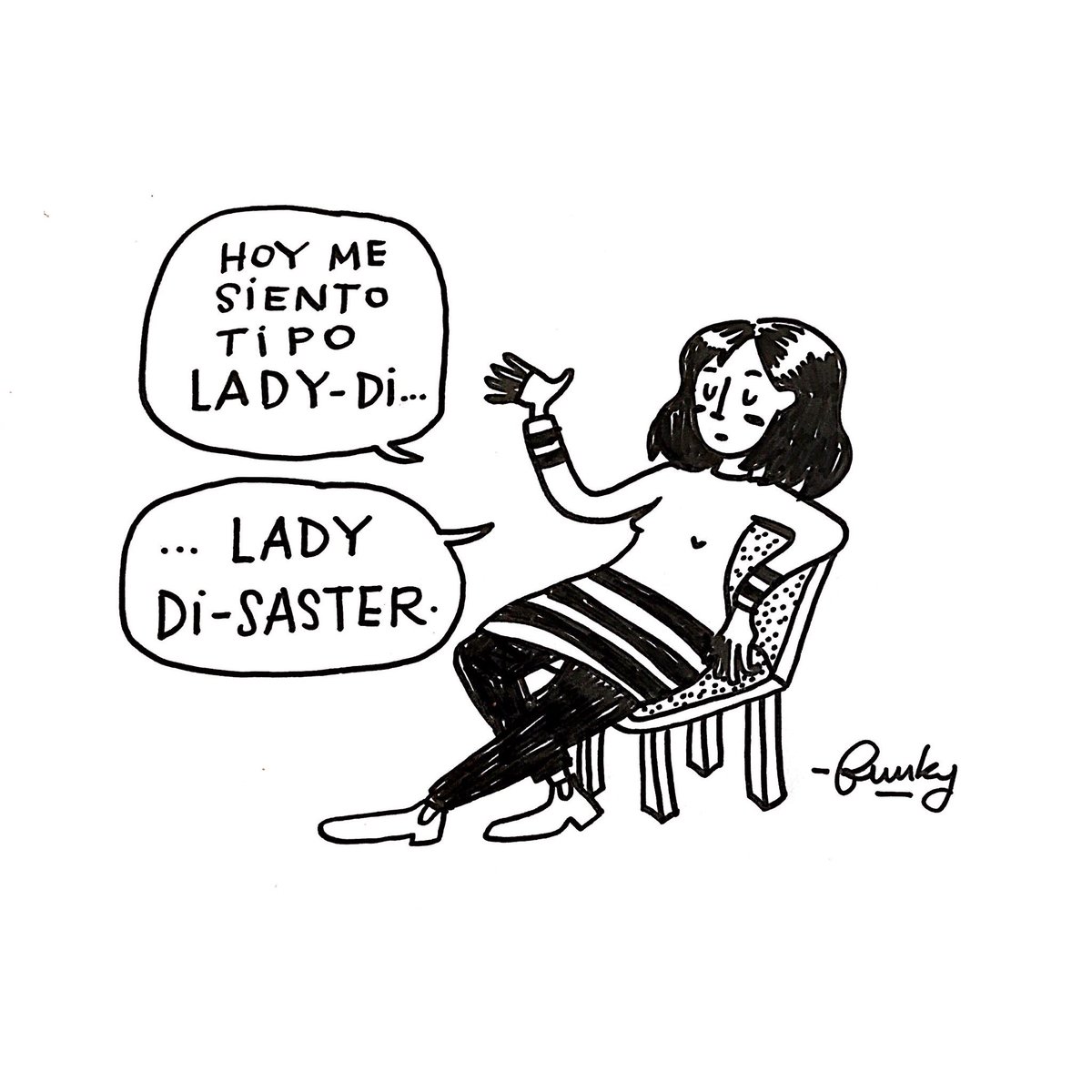 Una verdadera señorita...