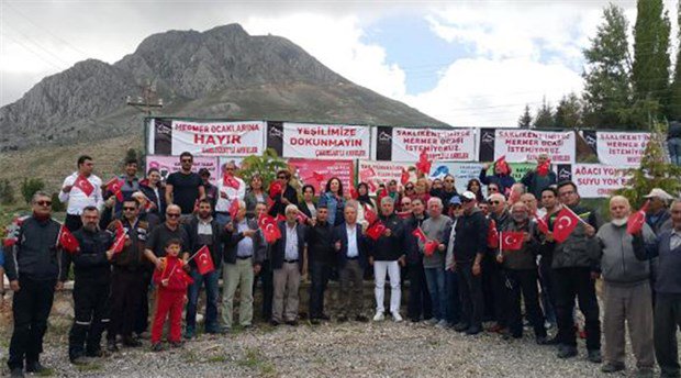 HaberMaki's tweet photo. Saklıkent’te bulunan mermer ocağına tepki https://t.co/sZLpj0Zo5G https://t.co/WBAK9wuGUA