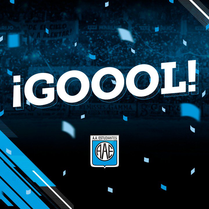 EstudiantesRio4's tweet photo. 🏆#LRFRC #FechaOcho
⏰ 28' PT
⚠️Gooolll Celeste!!!! Golazoo de Foglia de tiro libre!!
⚽️ #Estudiantes 1 - #Universidad 0 https://t.co/G4TJ7lpBj7