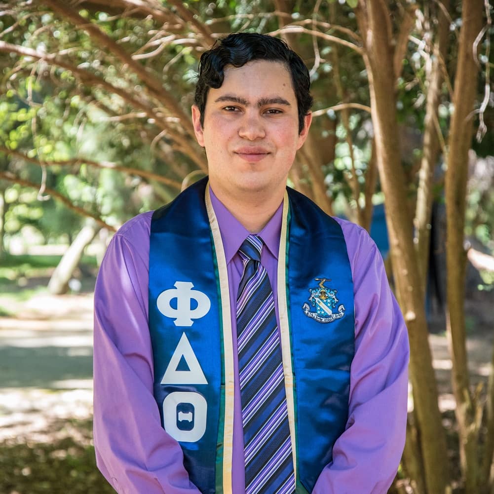 SacStatePhiDelt's tweet image. As Phi Delta Theta, we present our first graduating Phi Delt brother, Nick Menchaca. He is graduating with a BA is Sociology and wants to become a police officer in Los Angeles. We wish you nothing but the best brother!
•
•
•
#proudtobeaphi 
#alumnisacstate
#sacstatephidelt