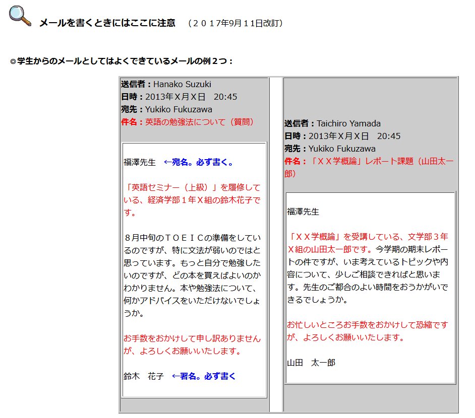 Sizeleeven 英語 手紙 宛名 先生