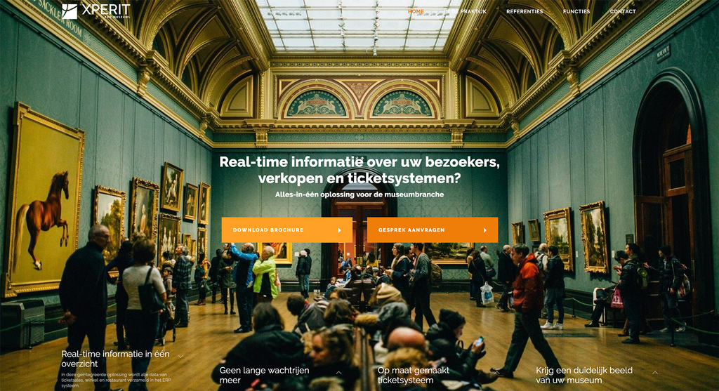 powerassist's tweet photo. Xperit for Musea biedt tools om bezoekers op de best mogelijke manier van dienst te zijn. Van ticketverkoop tot het organiseren van evenementen. Benieuwd? Check de nieuwe website hier >> https://t.co/Ax1dkfWYLd https://t.co/sI9eyeaEWg