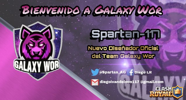 Como esta Clasher Noche de Fichajes📋 presentamos a nuestro Desinger 😉 <a href="/Spartan_AG/">Spartan-117</a> damos La Bienvenida🔥
A Team Galaxy Wor👏👌