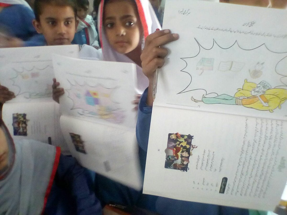 1001Nights_CGN's tweet photo. We can see students doing splendid and creative drawing of #1001Nights stories. Creative work gives you an almost indissoluble connection with people.
#SupportCGNP #CivicEducation https://t.co/xMK6qkjJHh