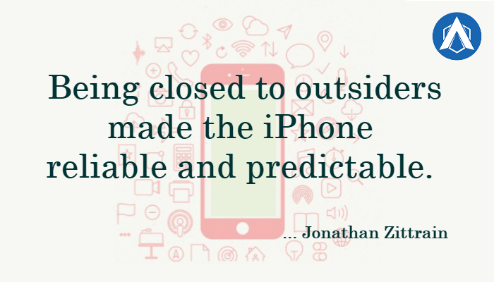 appsquadz's tweet image. Being closed to outsiders made the iPhone reliable and predictable.
                                                                              ... Jonathan Zittrain

#TopiPhoneAppDeveloper #iPhoneAppDevelopmentCompany #AppSquadz #Quote