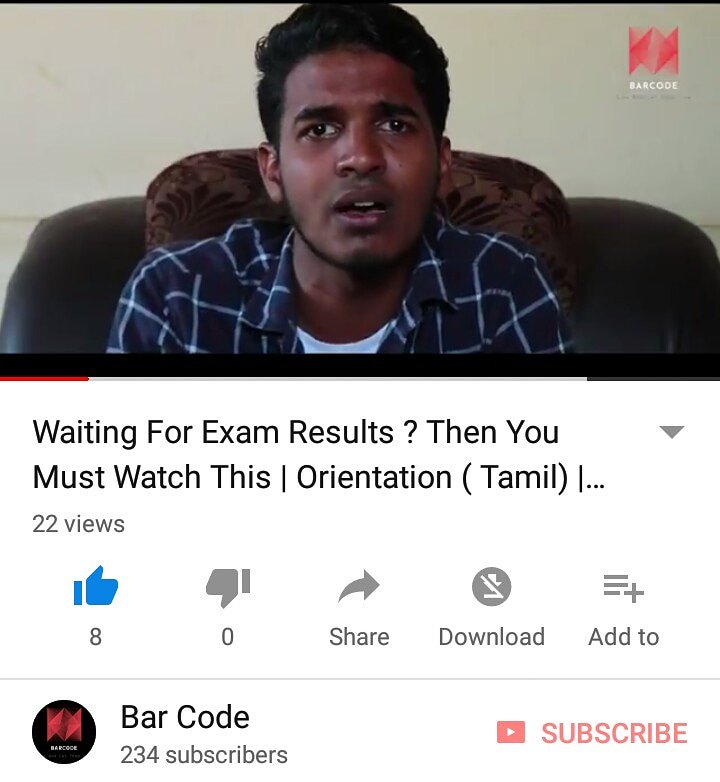 BelieversOffl's tweet photo. To All Those Who Waiting For Exam Results. Especially 12th Results Which is Announcing Tomorrow. This For You Guys. Do Watch Our New Video. The Link is In Our Bio. Hosted By #Vignesh. 

#TN12ThResults2018. https://t.co/oAtVl5typT