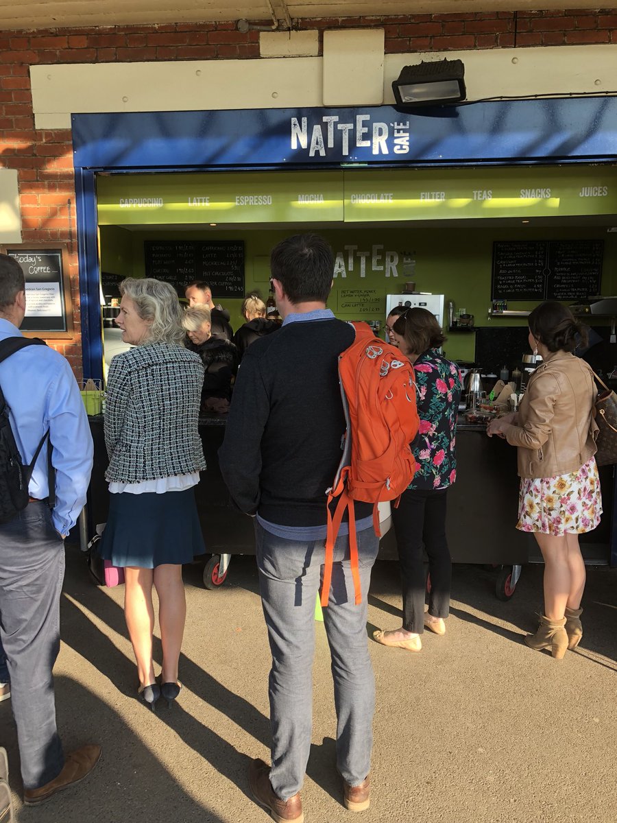 ☕️Wow! <a href="/nattercafe/">Natter Cafe</a> in Farncombe have been amazing this morning- taking everyone’s regular orders and making mine personal as a newbie ready to commute with the London commuters! #topservice