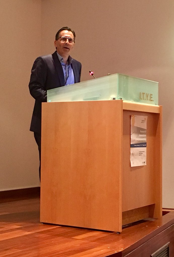 Osiris_Interreg's tweet photo. The project meeting on #research #innovation #entrepreneurship is on @CTI_Technopolis #interregeurope Welcome by @stylios https://t.co/VHNO3wpduH