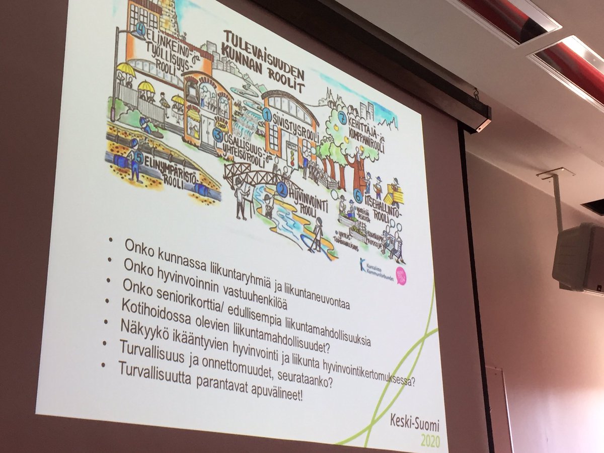 Hyvinvointikoordinaattori <a href="/ninaperanen/">Nina Peränen</a> #voimaavanhuuteen verkostotyöpajassa Jyväskylässä. Tänään syntyy Keski-Suomen Voimaa vanhuuteen #oppimisverkosto #hyvätervearki