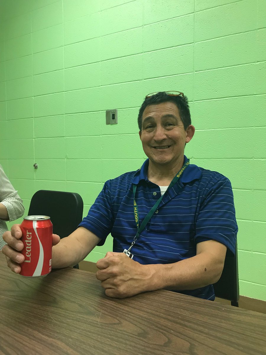 SMSWannamaker's tweet photo. The Coke can says it all!  Joel Rios is going to be missed! https://t.co/k2qoB2VKCm