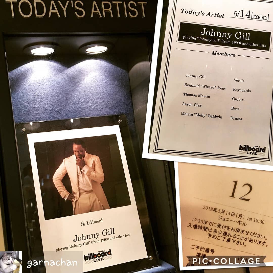 JGsRoses's tweet photo. Regrann from @garnachan  -  
#billboardliveosaka 
#NoMusicNoLife
playing “Johnny Gill” (from 1990) and other hits

#JohnnyGill
💗

#LSG
#MyMyMy
#LetsGetTheMoodRight
#RubYouTheRightWay
#GameChanger
#Provocative  - #regrann https://t.co/7goiBm1y6g