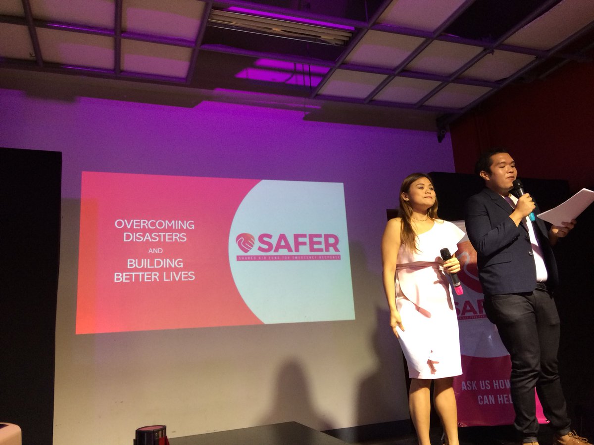 quigonjing's tweet photo. atm public and media launch of Shared Aid Fund for Emergency Response (SAFER) #SAFERPinas #SAFERTogether2018 https://t.co/S6xpSR0J1S