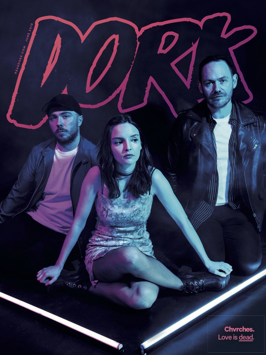 LunaticEnt's tweet photo. Whoa. @CHVRCHES x @readdork cover. https://t.co/Hil2grw3a5