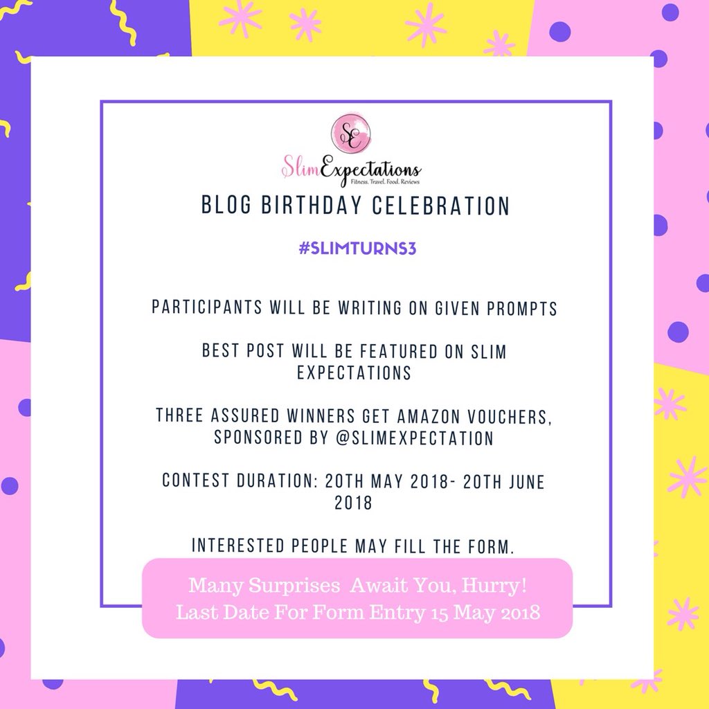 zainab_raazi's tweet photo. Last day to fill the form & get on board
Fill the form now!
#ContestAlert #SlimExpectations
https://t.co/HSeOEe7DPU https://t.co/VskDgPD59t