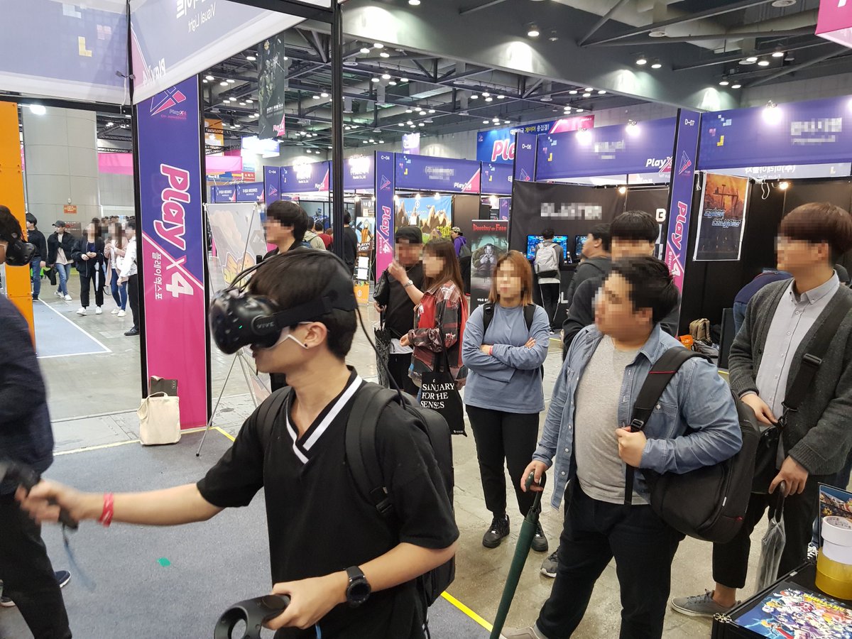PlayVisualLight's tweet image. #ThrowAnything In #KINTEX
"2018 PlayX4 in Korea"

Check more info is on ThrowAnything !
Steam – store.steampowered.com/app/746660/Thr…

#VRgame #indiegame #HTCvive #Oculus #MR #Steam #Unity #KINTEX #PlayX4