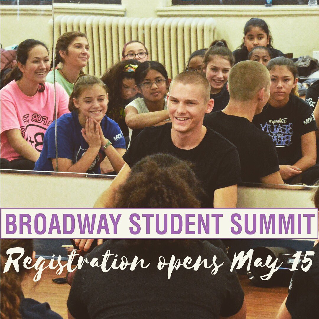 #BSS2019 • TOMORROW! • BroadwayStudentSummit.com
