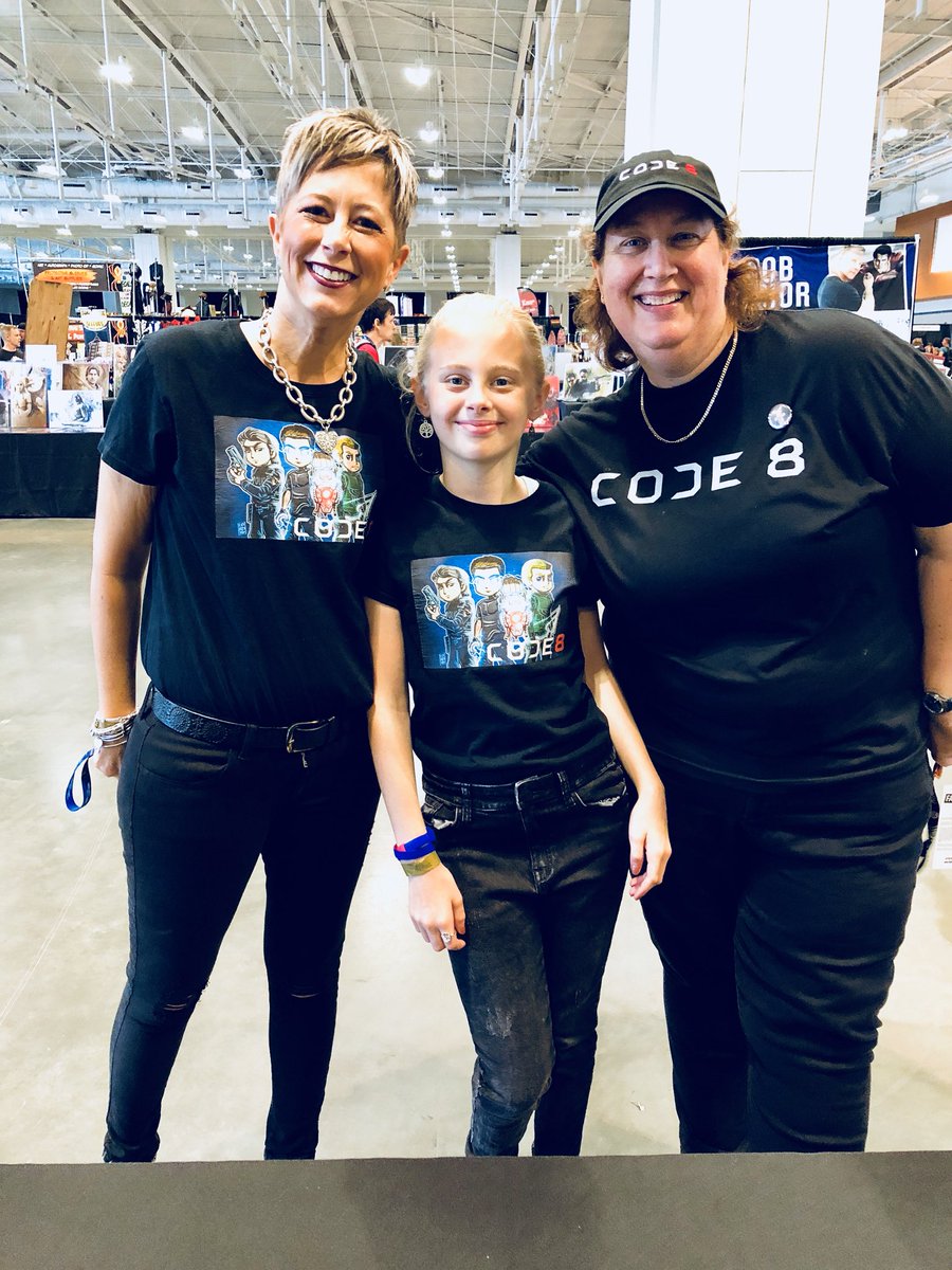 marsh_christi's tweet image. @Code8Movie we were giving you some love and support at the #HVFFNashville this weekend #code8extras rock ! @lordmesa shirts and all!