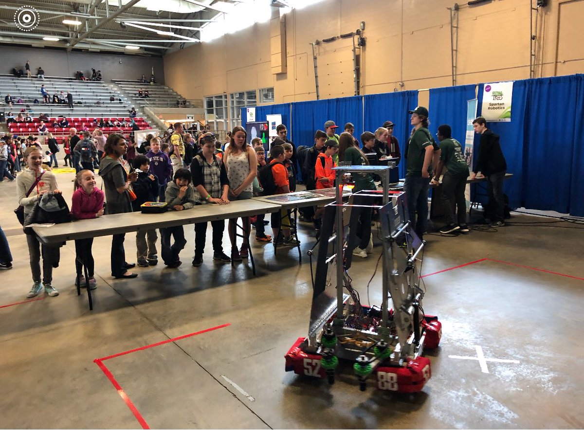 SpartansAtMTS's tweet image. Congratulations to #SpartanRobotics for their participation in this year’s Festival of Trees. You were one of the most popular stations. Who wouldn’t want to drive a robot? #SpartanPride #mtsamazingyear