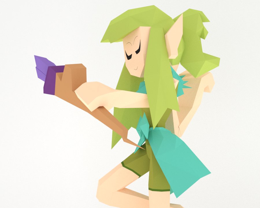 ShieldandStaff's tweet photo. Olive the Elf is one of the two playable characters in Shield and Staff. With her magic wand, she can cast powerful spells and sling devastating projectiles at her opponents! She can be a little full of herself at times, but her friends keep her in check. https://t.co/tmsVv5xBbG