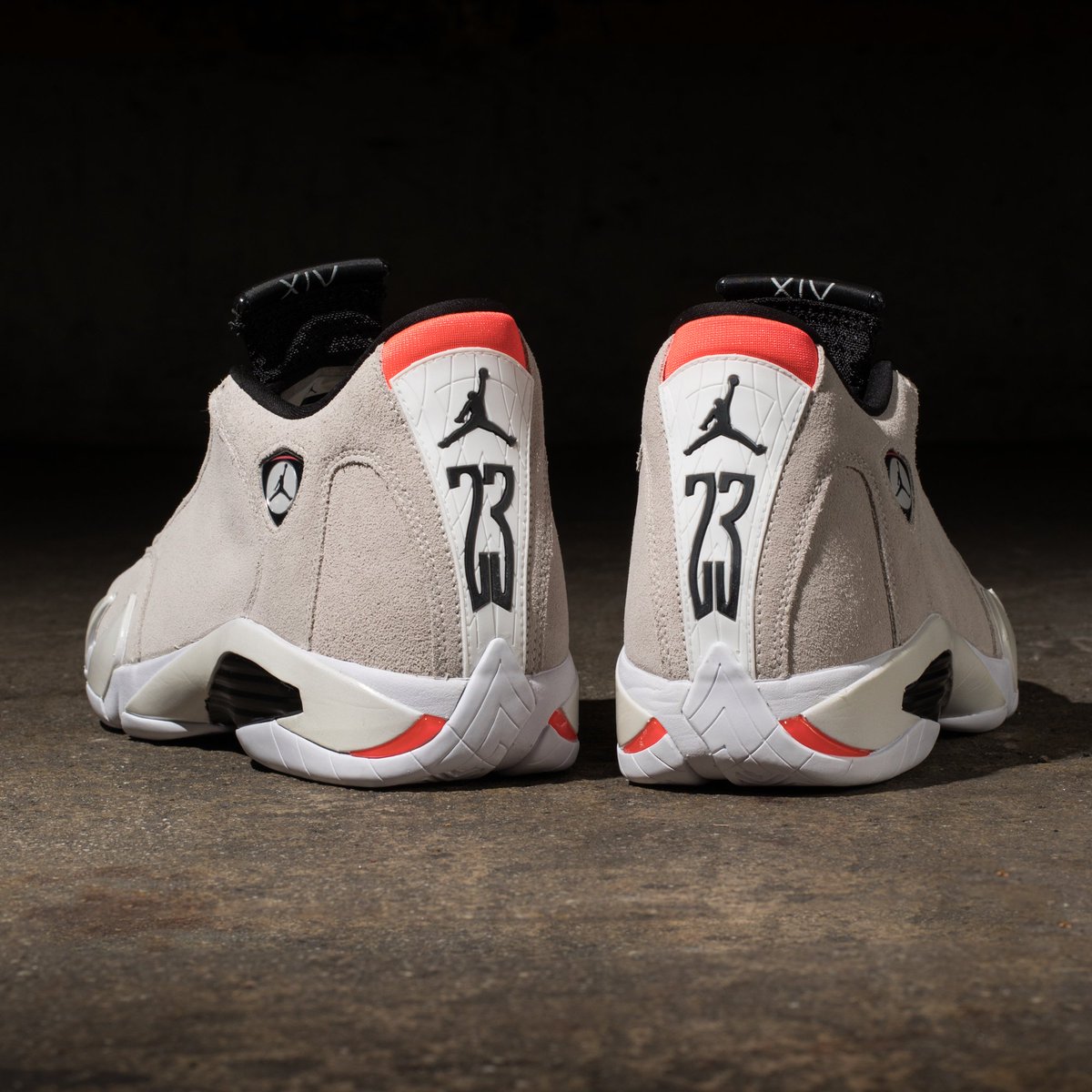 UNDEFEATED_SF's tweet photo. Air Jordan 14 “Desert Sand” // Available Tuesday 5/15 at All Undefeated Chapter Stores and https://t.co/ERy4xfO89W https://t.co/topoJIn4qQ