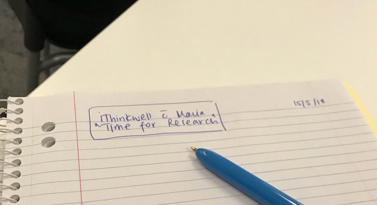 LissBEE_CPSP's tweet photo. Figuring out ‘Time for Research’ with @ithinkwell this afternoon & will be tweeting! https://t.co/1vT4OajD9A