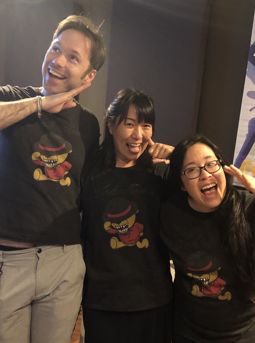Maki Terashima Furuta 寺島真樹子 and Itsawrap For Kari As Haruko In Both Flcl2 And Flcl3 Michael Stephanie And Maki Are Crying Tears Of Sadness Or Joy Adultswim 英語版吹替作業終了 嬉しいような悲しいような T Co Maki Terashima Furuta 寺島真樹子 and Itsawrap For Kari As Haruko In Both Flcl2 And Flcl3 Michael Stephanie And Maki Are Crying Tears Of Sadness Or Joy Adultswim 英語版吹替作業終了 嬉しいような悲しいような T Co