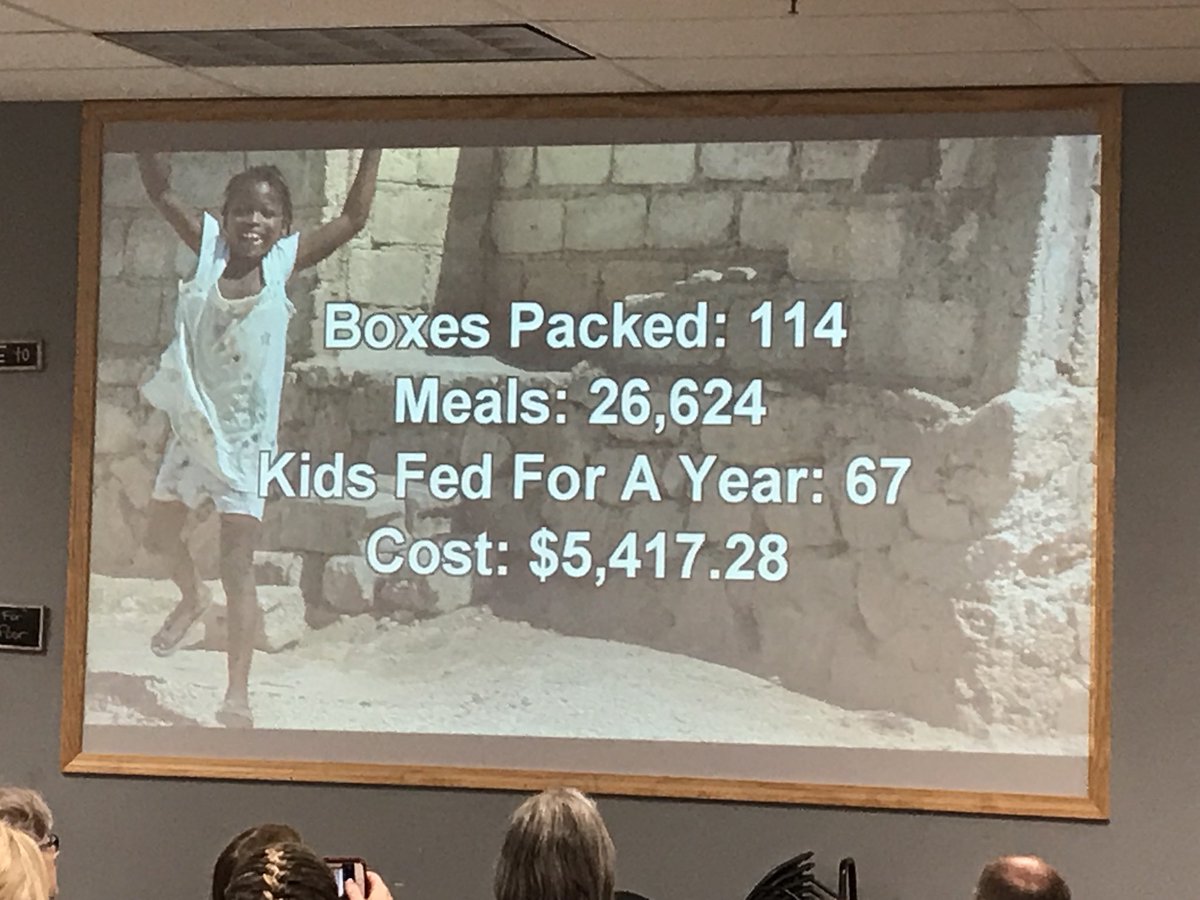 Lakeville team day 2 of #r100weekofservice!  <a href="/fmsc_org/">Feed My Starving Children</a> <a href="/robospack/">Rob Ruetten</a> <a href="/ButrynMatt/">matt butryn</a> <a href="/rachkueter/">Rachael Kueter-Lampe</a> #MTC #feelsgreattogiveback