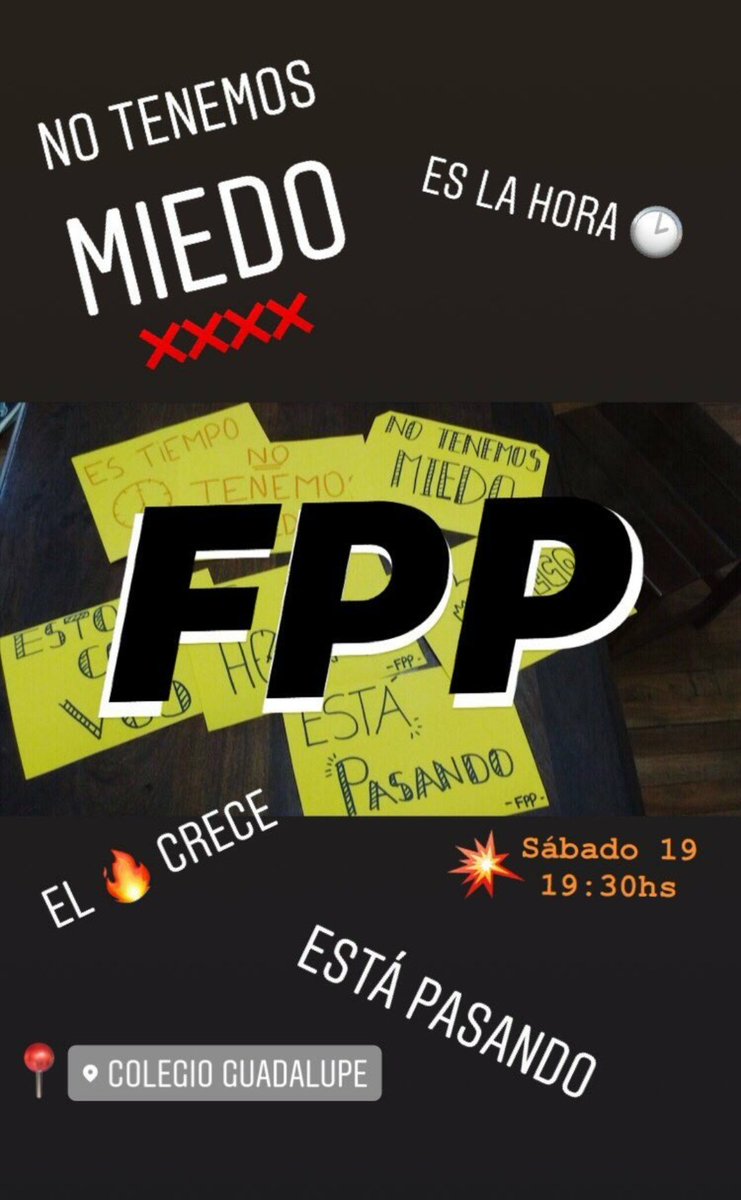 mag_guada's tweet photo. Se viene algo grande.
#FPP https://t.co/Uz450ubvuB