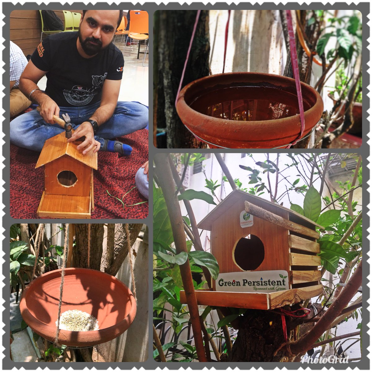 ShakalShukla's tweet image. ओ री चिरैया | नन्ही सी चिड़िया | अंगना में फिर आजा रे ||
All set to welcome lovely birds who are struggling for food, water and shelter in rude summer. 
 #PersistentFoundation #Lifeatpersistent #46degrees #Orangecity #SaveBirds @Persistentsys