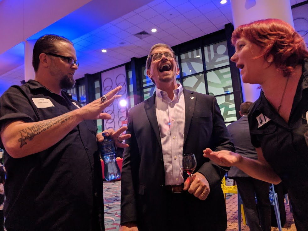 Amazing time at <a href="/visitmilwaukee/">Visit Milwaukee</a>'s party for the partners tonight. As long time supporter (and now member) I couldn't be happier about helping create a better place to work, live, and play. <a href="/RyanThompson/">Ryan Thompson</a> <a href="/iHeartMilwaukee/">#iHeartMKE</a> <a href="/MilwDowntown/">Milwaukee Downtown</a> #MKE #milwaukeeday