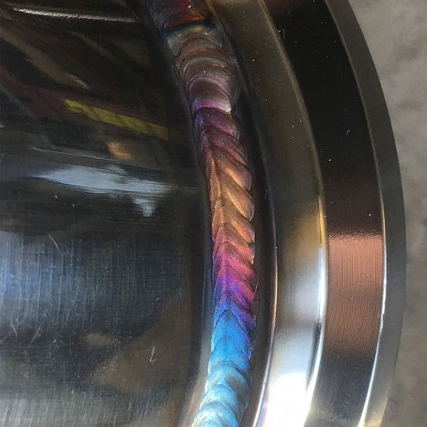 tbproducts's tweet image. Some stainless shots from yesterday. These are some welds off a customers #focusst catless downpipe. #tbperformanceproducts #tbarmy #tbperformance #fordfocusst #fost #fordracing #stnation #st