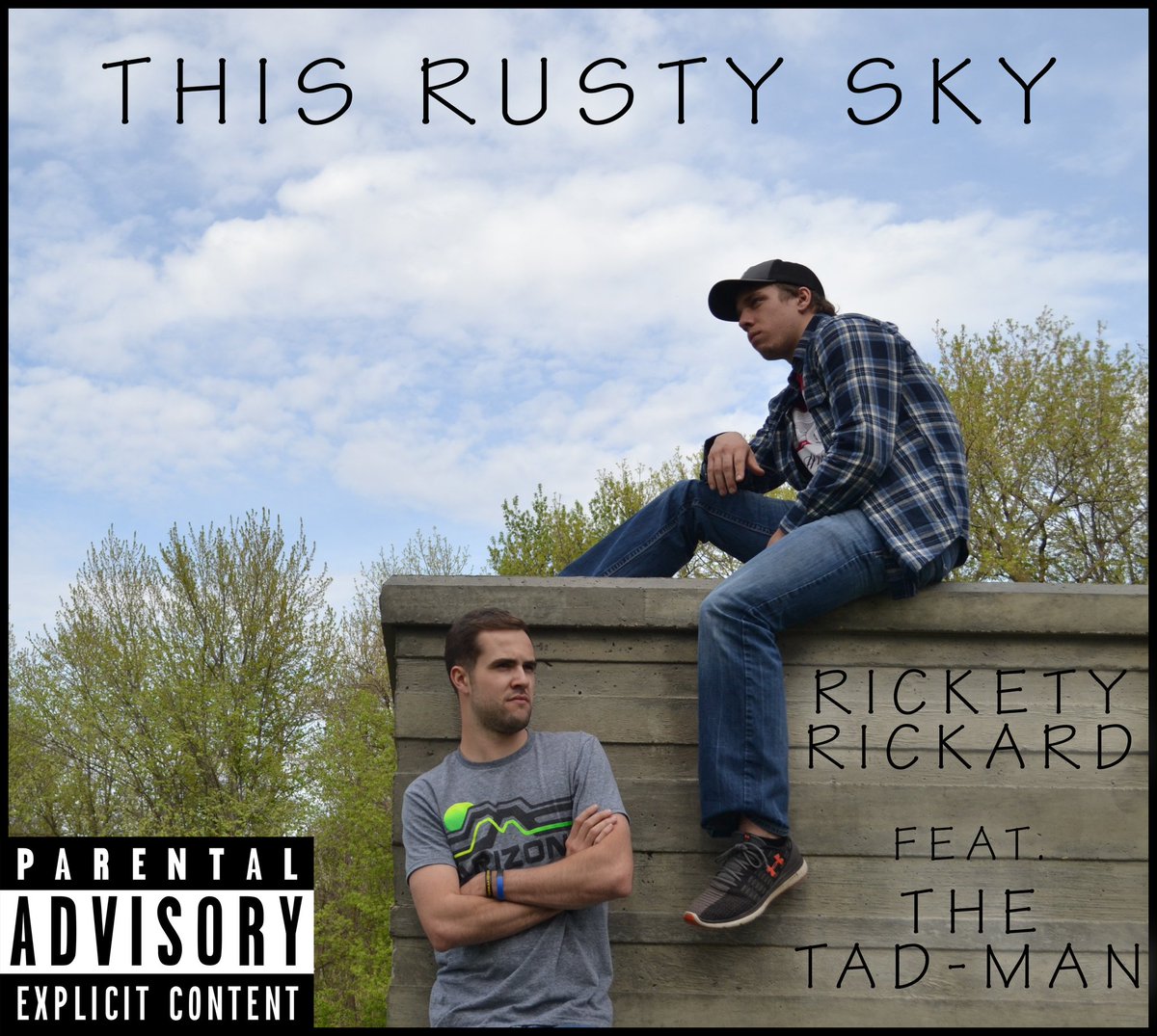 TravisKaster's tweet photo. Rickety Rickard and The Tad-Man finally get together to form a powerhouse duo in their album "This Rusty Sky" https://t.co/S4NFfW5QGf