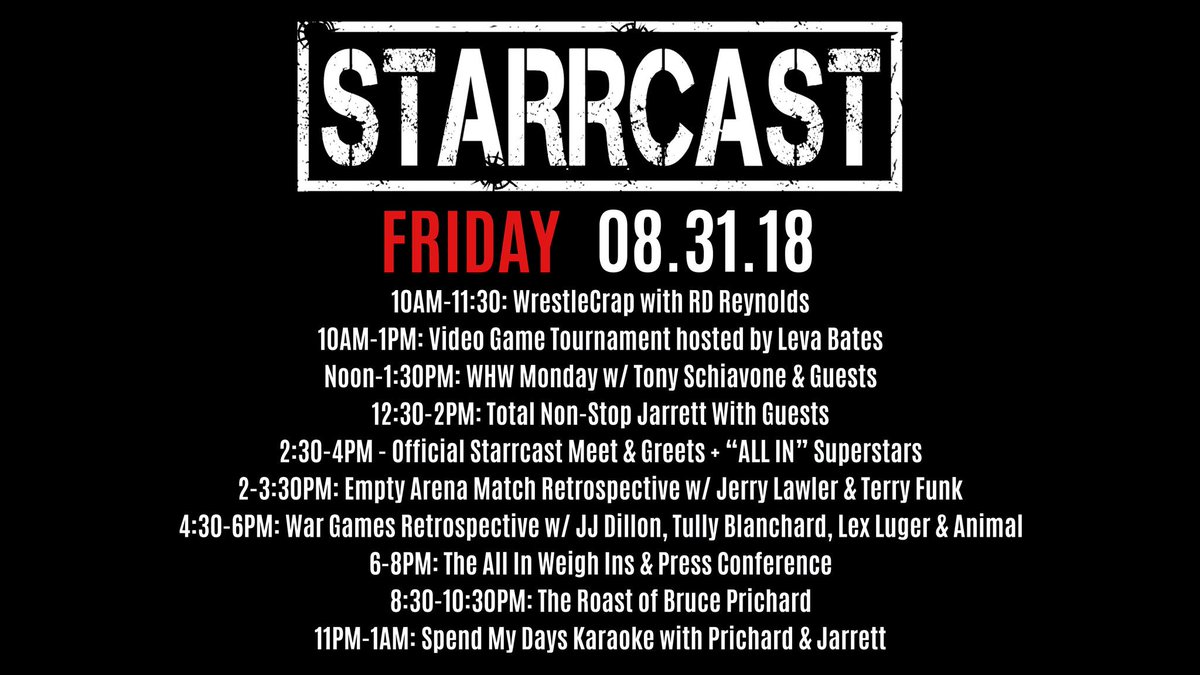 StarrcastEvents tweet picture