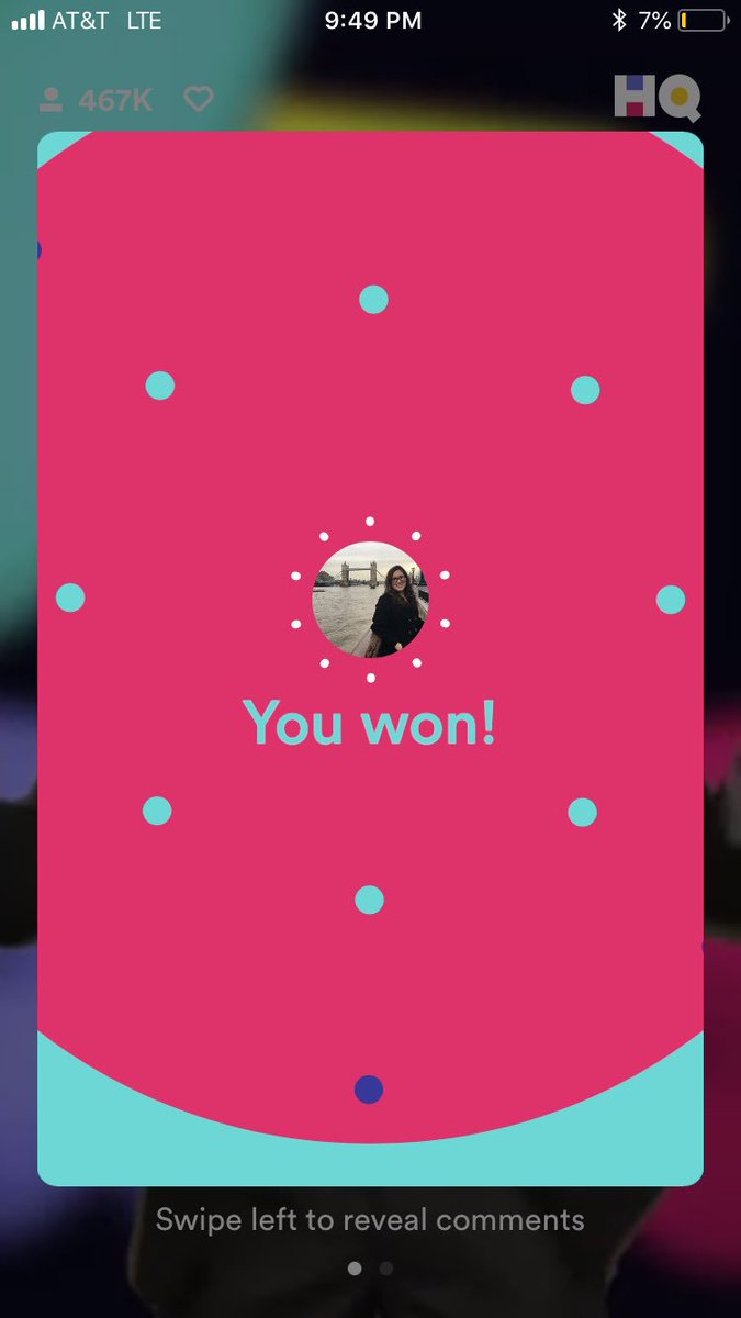 AlexZawa15's tweet photo. Living my best life 💁‍♀️ @hqtrivia @ScottRogowsky @blakeshelton https://t.co/e8aSLcdZ2N