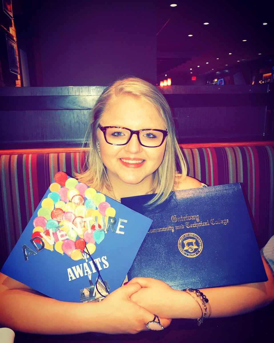 JeromeGels's tweet photo. Join me in Congratulating Conner High School Senior Shelby Saunders who graduated with her Associates Degree.  She is the most resilient child I know and overcame an 800 mile move to NKY and the loss of her father to cancer last year. @WCPO @dr_poe @Boone_County @ConnerHigh https://t.co/6P6qWAaxPl