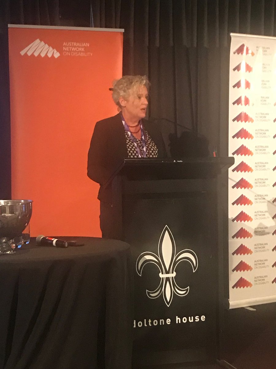 JulieMcCrossin's tweet photo. Marian Spencer, Black Dog Institute on ways to promote a healthy workplace & help-seeking behaviour. Stress is natural & we need it. Job design is critical to give people some control. Also Self Care Planning #ANDconf18 @blackdoginst @PWDAustralia https://t.co/LxuFxIljmk