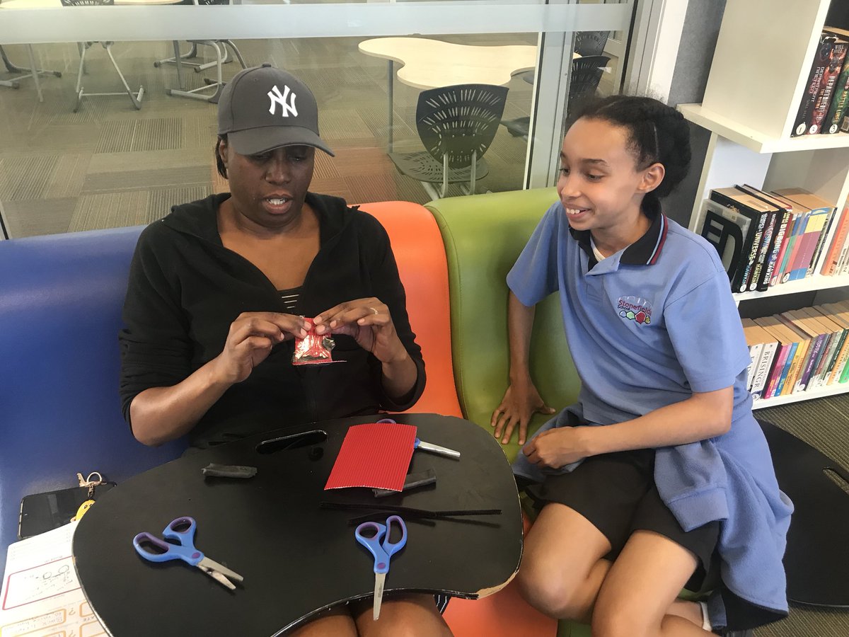 StonefieldsSch's tweet photo. Parents getting stuck in with hands of learning experiences at the LLCs #learnerledconferences https://t.co/y6xyqJLs4v