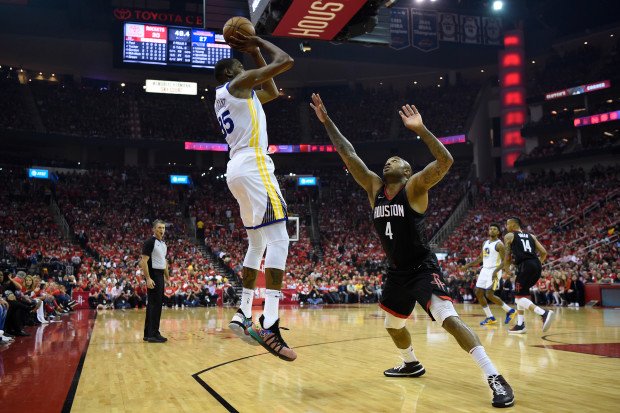 hot100_ug's tweet image. #NBA_playoffs 2018: Kevin Durant drops 37, Warriors take down Rockets in Game 1 of Western Conference finals