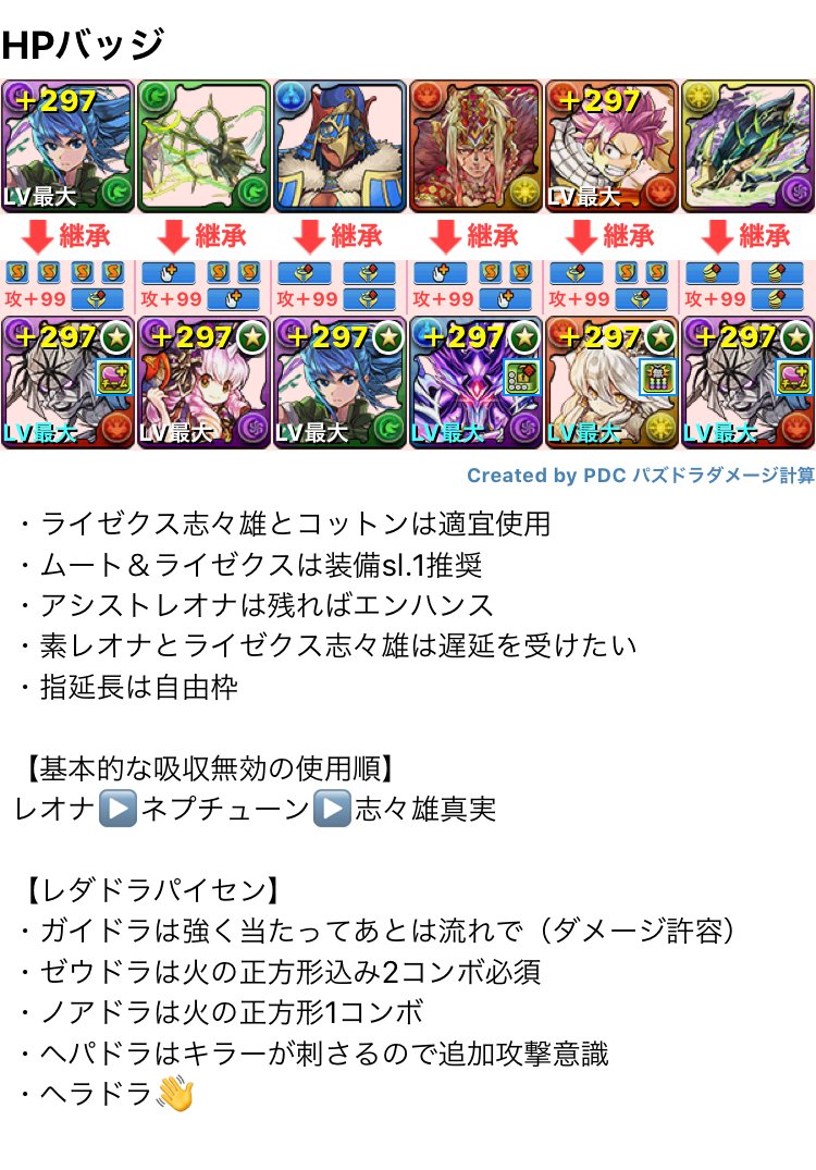 パズドラ 志々雄真実のテンプレ 志々雄真実パ ゲームエイト