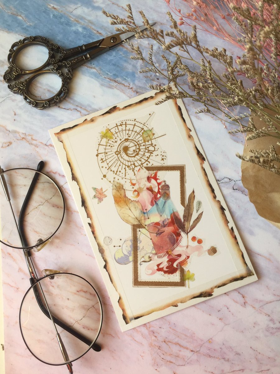 sandyking97's tweet photo. #CARDS #handmade #紙膠帶 #hobo #cardmaking #handmadewithlove https://t.co/OQzVuY9utB