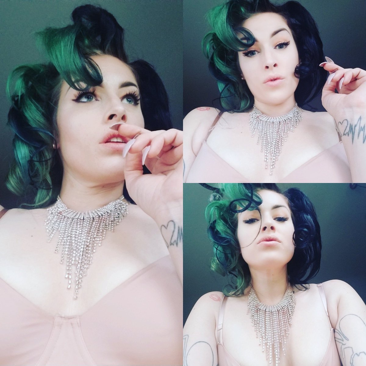 KaitNoir's tweet photo. Last 3 weeks in the #EmeraldCity #emeraldhair #seattle https://t.co/SofH4SwzGz