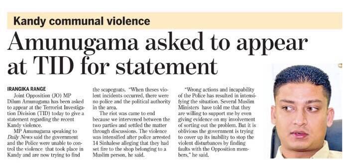 zahranc's tweet photo. What are the two parties you intervened to solve the conflict? What has been discussed and what has been agreed? 

Who are the Muslim Ministers pledged to support you?

You have red blood in your hands. 

#KandyViolence #lka #SriLanka https://t.co/hhKyPSFwbv